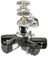Lewmar V1 Series 12V Windlass w/Gypsy, 1/2" - 5/8" Line, 5/16" Chain. 1011108138